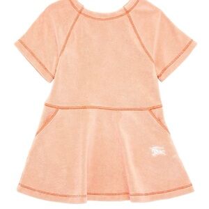 BURBERRYLittle Girl's & Girl's Kirsty Toweling Dress NWT Cute Sporty Beach Park